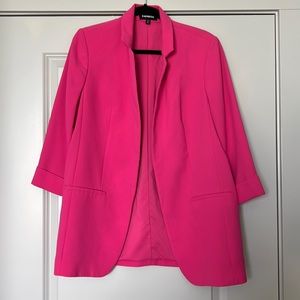 Express Hot Pink Blazer Jacket